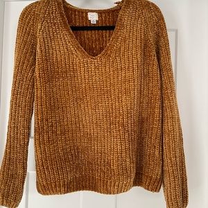 A New Day Mustard Sweater